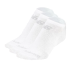 NEW BALANCE PRF COTTON FLAT KNIT NO SHOW 3 PAIR WHITE LAS95123WT