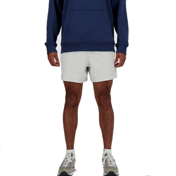 ШОРТЫ NEW BALANCE ATHLETICS FRENCH TERRY SHORT 5 GREY MS41511AHH